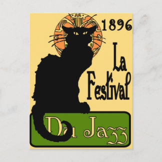 JazzFestチャットノワール1896 ポストカード