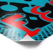 JazzFest Guitar add date, edit text フォトプリント (角)