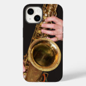 Jazzmanの遊金ゴールドサックス写真 Case-Mate iPhoneケース (裏面)