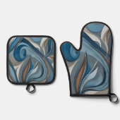 Jazzy 鍋つかみ&鍋敷きセット (正面)