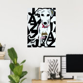 Jazzy Girl  ポスター (ホームオフィス)