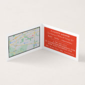 Jazzy Graffiti Art、Art Dealer、詳細 名刺 (内部)