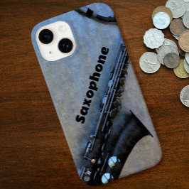 Jazzy Saxy Saxophoneカスタマイズ可能 Case-Mate iPhone 14ケース