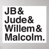 JB  Jude  Willem  Malcolm  ポスター (正面)