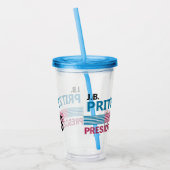 JB Pritzker 2028 アクリルタンブラー (左)