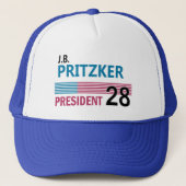 JB Pritzker 2028 キャップ (正面)