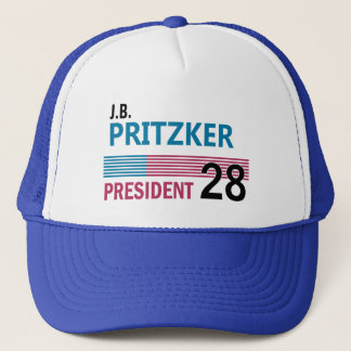 JB Pritzker 2028 キャップ