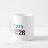 JB Pritzker 2028 コーヒーマグカップ (正面左)
