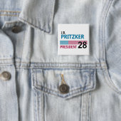 JB Pritzker 2028 缶バッジ (インサイチュ)