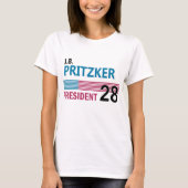 JB Pritzker 2028 Tシャツ (正面)