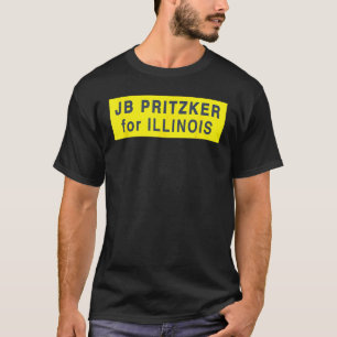 JB Pritzker for Illinois T-Shirtキャンペーンギフト Tシャツ