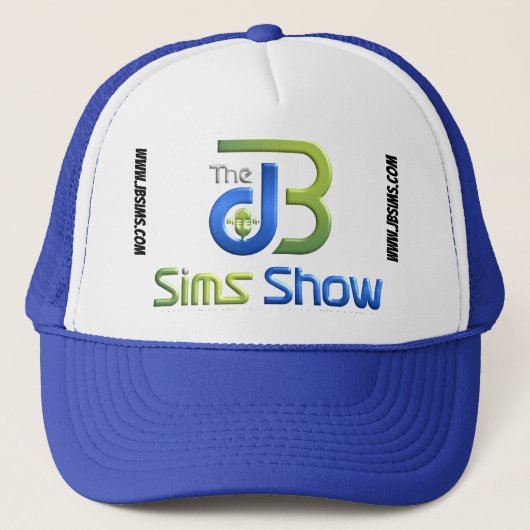 「JB Sims Show Signature Trucker Hat キャップ (正面)