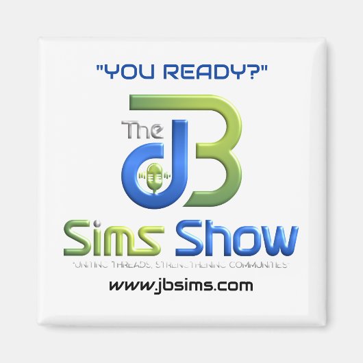 「JB Sims Show Unity Magnet - 感動的冷蔵庫 マグネット (正面)