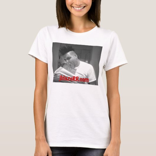 jblazeRRの女性ワイシャツ Tシャツ (正面)