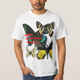 JBS ミヤマカラスアゲハ キシタアゲハ ウスバキチョウ ギフチョウ Tシャツ
