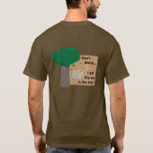 JCのカバ(暗い) Tシャツ (裏面)