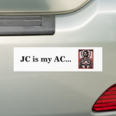 JCはです私のAC… バンパーステッカー (車上)