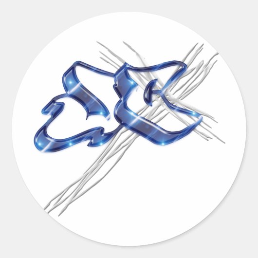 JCイエスキリスト・グラフィティ ラウンドシール (正面)