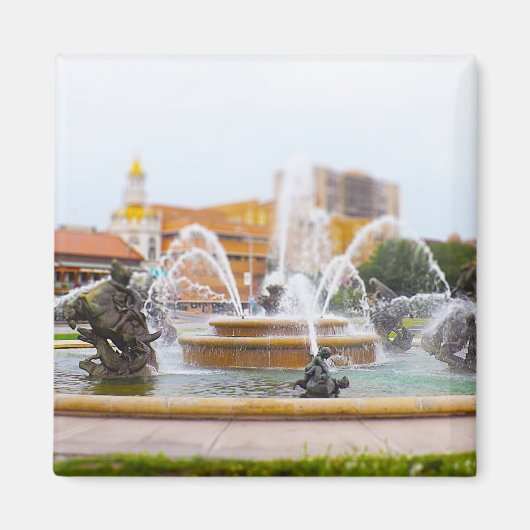 JCニコルスファウンテンカントリークラブプラザKC マグネット (正面)