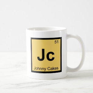 Jc -ジョニーケーキ化学周期表の記号 コーヒーマグカップ