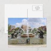 JC Nichols Memorial Fountain # 7 ポストカード (正面/裏面)