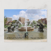 JC Nichols Memorial Fountain # 7 ポストカード (正面)