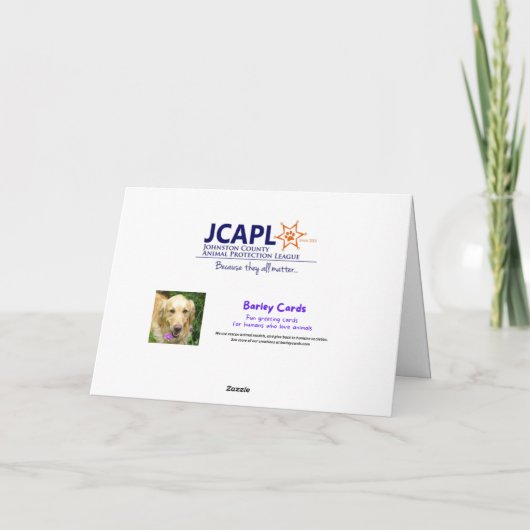 JCAPL Linusありがとう サンキューカード (裏面)