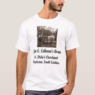 jcc、ジョンC. Calhoun's Grave、St PhilipのChur… Tシャツ