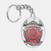 JCFR Keychain (円形) キーホルダー (正面左)