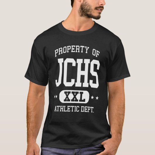 JCHSレトロ体育事業部1 Tシャツ (正面)