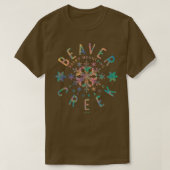 JCombs Beaver Creek,コロラド,雪341 Tシャツ (デザイン正面)