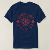 JCombs Jackson Hole, Wyoming, Snow Premium348 Tシャツ (デザイン正面)