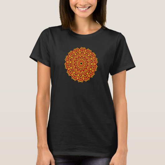 JCombs Ornamental Tiling Pattern Mandala Premium_2 Tシャツ (正面)