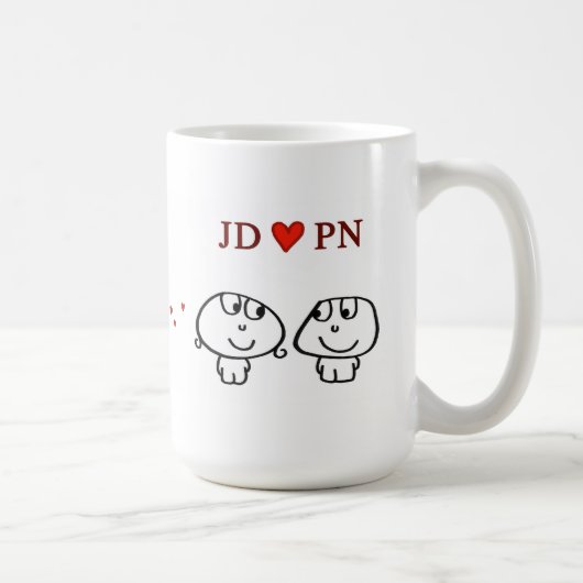 "JDハートPN " コーヒーマグカップ (右)