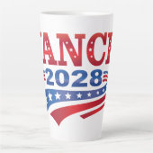 JD・ヴァンス大統領2028 カフェラテマグ (正面)