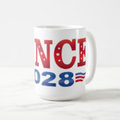 JD ヴァンス大統領 2028 (bs) コーヒーマグカップ (正面右)