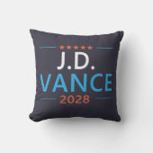 JD ヴァンス 2028 共和党 愛国 クッション (正面)