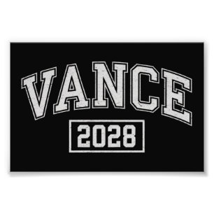 JD・ヴァンス 2028 大統領選挙キャンペーン ヴァンス フォトプリント