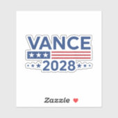 JD・ヴァンス 2028 大統領選 ヴァンス 48 シール (シート)