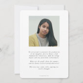 JD Law+ローレはかりで測ルリースブラックオーバーレイ2写真 案内状 (裏面)