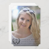 JD Law+ローレはかりで測ルリースブラックオーバーレイ2写真 案内状 (正面/裏面)