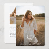 JD Law+ローレはかりで測ルリースホワイトオーバーレイ2写真 案内状 (正面/裏面)