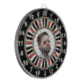 JD Vanceの政治的ダーツボードのポートレート ダーツボード (正面左)