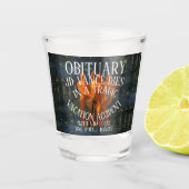 JD VANCEはボール・ギャグと男性ダンサーで死ぬ ショットグラス (正面)