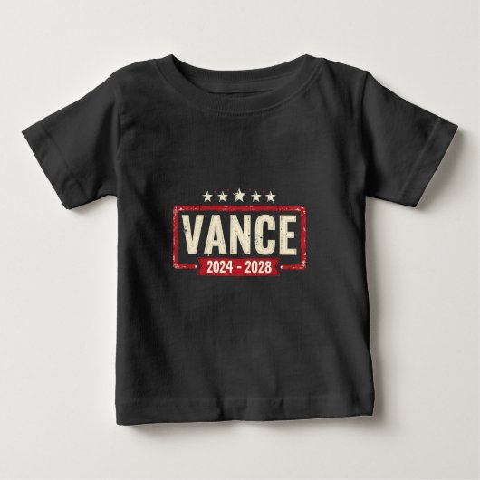 Jd Vanceトランプ大統領選挙2028大統領選挙 ベビーTシャツ (正面)