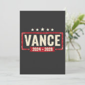 Jd Vanceトランプ大統領選挙2028大統領選挙 招待状 (スタンド正面)