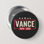 Jd Vanceトランプ大統領選挙2028大統領選挙 缶バッジ (正面&裏面)