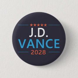 JD Vance 2028共和党の愛国心 缶バッジ