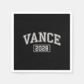 JD Vance 2028大統領選挙キャンペーンVance スタンダードカクテルナプキン (正面)