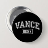 JD Vance 2028大統領選挙キャンペーンVance 缶バッジ (正面&裏面)